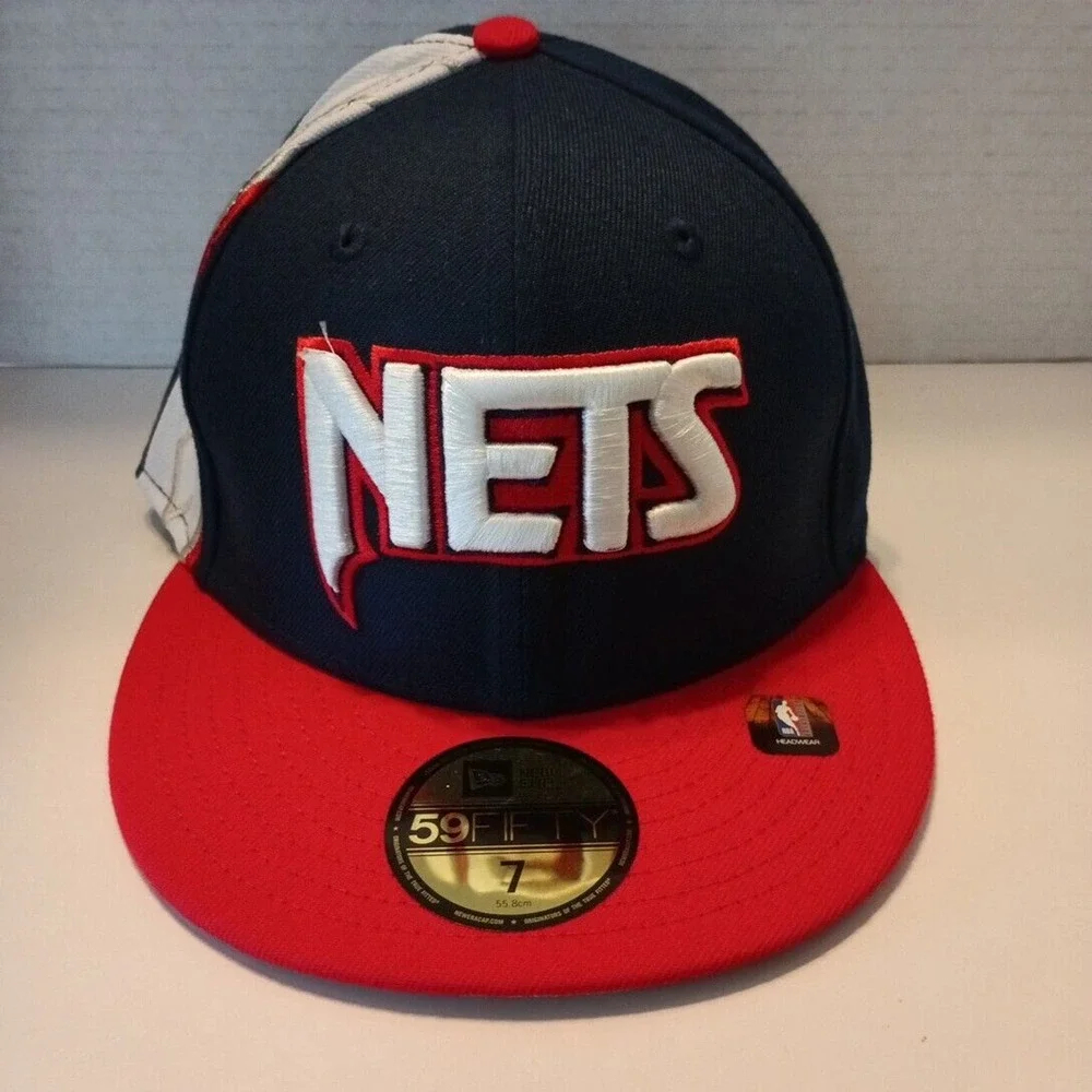 Brooklyn Nets Men's Hat NBA City‎ Edition Fitted Cap Size 7